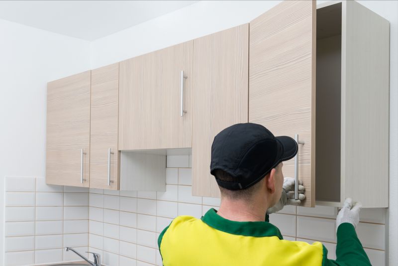 Handyman Fixing Cabinets