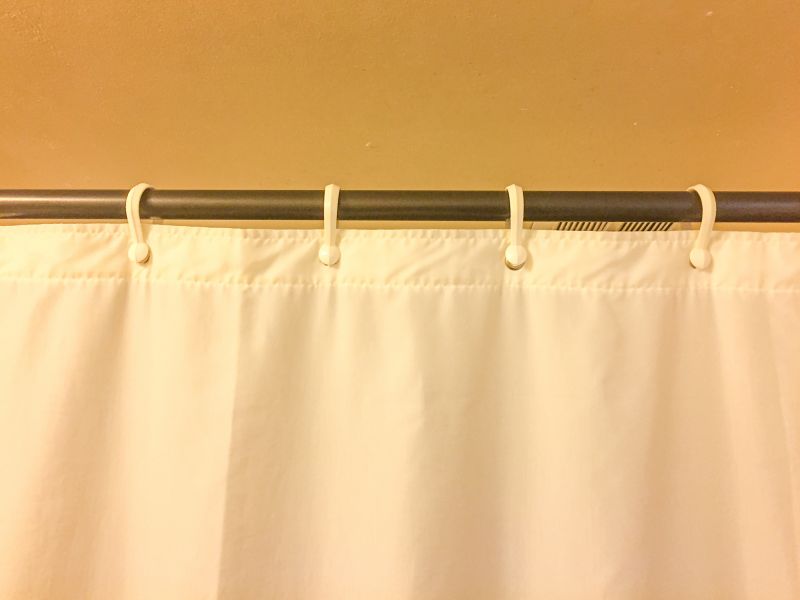 Shower Rod Mounting